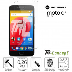 Motorola Moto E4 Plus - Verre trempé TM Concept® - Gamme Crystal