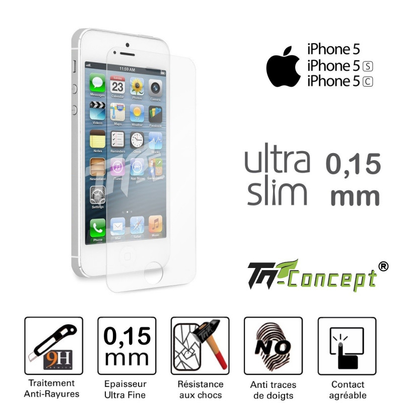 TEMPLATE 0.15 - Vitre de Protection Ultra Slim 0,15 mm - TM Concept®