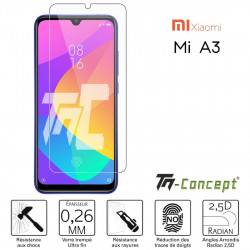Xiaomi Mi A3 - Verre trempé TM Concept® - Gamme Crystal