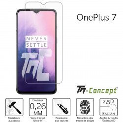 OnePlus 7 - Verre trempé TM Concept® - Gamme Crystal