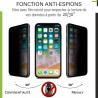 Apple iPhone XS Max - Verre trempé Anti-Espions - Intégral Privacy - TM Concept®