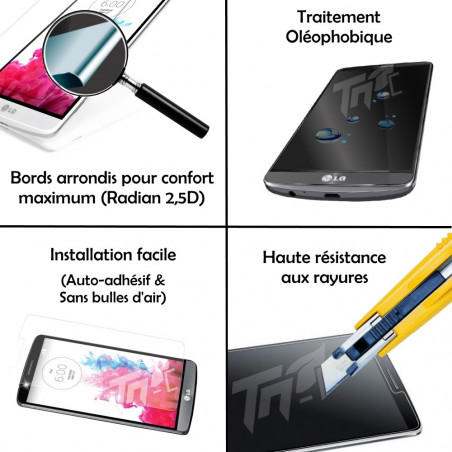 LG G4 - Vitre de Protection Ultra Slim 0,15 mm - TM-Concept®