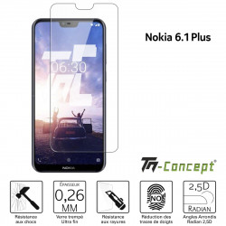 Nokia 6.1 Plus - Verre trempé TM Concept® - Gamme Crystal