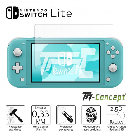 Nintendo Switch Lite - Verre trempé TM Concept®