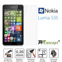 Nokia Lumia 535 - Vitre de Protection Standard Premium - TM-Concept® - Verre trempé