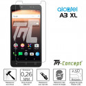 Alcatel A3 XL - Verre trempé TM-Concept® - Gamme Standard Premium