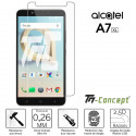 Alcatel A7 XL - Verre trempé TM-Concept® - Gamme Standard Premium