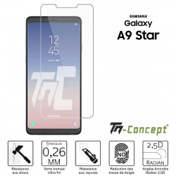 Samsung Galaxy A9 Star - Verre trempé TM Concept® - Gamme Crystal