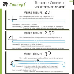 LG X Power 2 - Verre trempé TM Concept® - Gamme Crystal