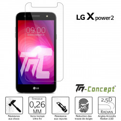 LG X Power 2 - Verre trempé TM Concept® - Gamme Crystal