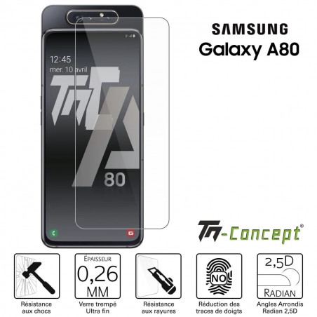 Samsung Galaxy A80 - Verre trempé TM Concept® - Gamme Crystal