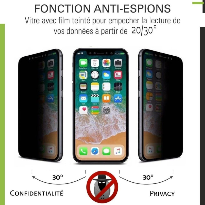 protecteur d'écran iphone 11, Verre de protection iPhone 11 5x, Verre  Trempé iPhone