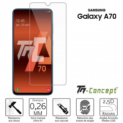 Samsung Galaxy A70 - Verre trempé TM Concept® - Gamme Crystal