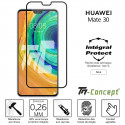 Huawei Mate 30 - Verre trempé intégral Protect Noir - adhérence 100% nano-silicone - TM-Concept®