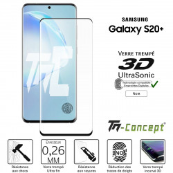 Samsung Galaxy S20 Plus - Verre trempé 3D UltraSonic - TM Concept®
