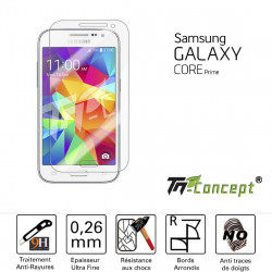 Samsung Galaxy Core Prime - Vitre de Protection Crystal - TM Concept®