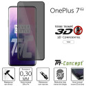 OnePlus 7 Pro - Verre trempé 3D incurvé teinté anti-espion - TM-Concept®