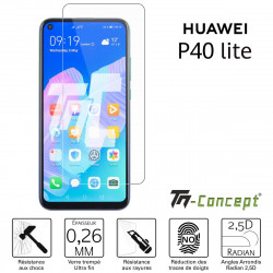 Huawei P40 Lite - Verre trempé TM Concept® - Gamme Crystal