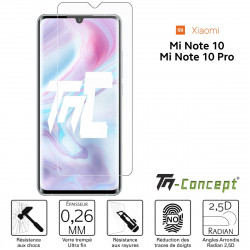 Xiaomi Mi Note 10 / Mi Note 10 Pro - Verre trempé TM Concept® - Gamme Crystal