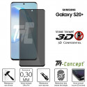 Samsung Galaxy S20 Plus - Verre trempé 3D incurvé teinté anti-espion - TM-Concept®