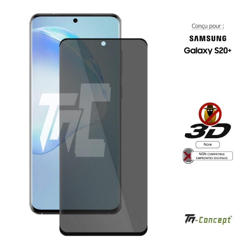 Vitre protection / Verre trempé 3D incurvé Samsung Galaxy S20 PLUS