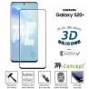 Samsung Galaxy S20 Plus - Verre trempé incurvé 3D Silicone - TM Concept®