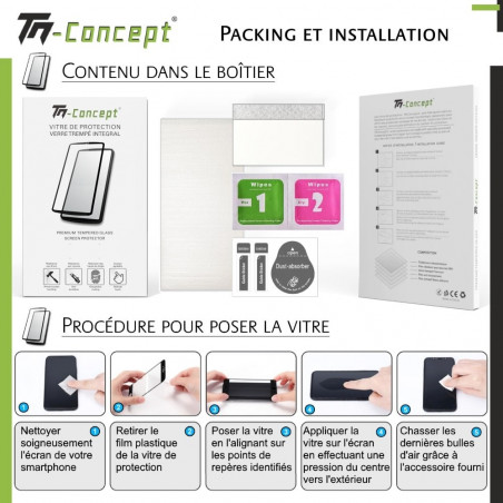 Samsung Galaxy S20 Plus - Verre trempé incurvé 3D Silicone - TM-Concept®