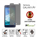 Samsung Galaxy A3 (2015) - Vitre de Protection Anti-Espions - TM-Concept® - Verre trempé