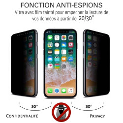 Apple iPhone 12 Pro - Verre trempé Anti-Espions - TM Concept®