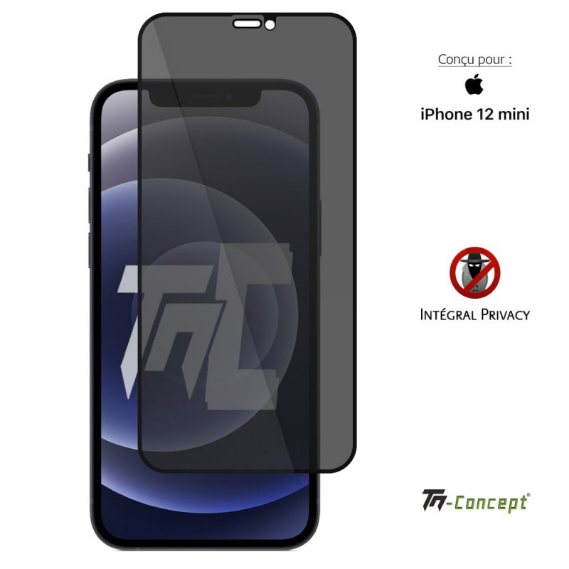 2 Protection en verre 9h pour iPhone 12 Mini