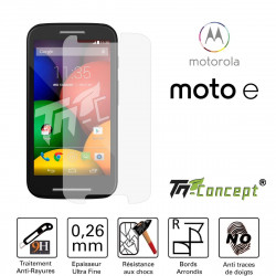 Motorola Moto E - Vitre de Protection Crystal - TM Concept®