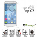 Alcatel Pop C7 - Vitre de Protection Standard Premium - TM-Concept®