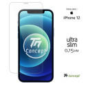 Apple iPhone 12 - Verre trempé Ultra Slim 0,15 mm - TM-Concept®