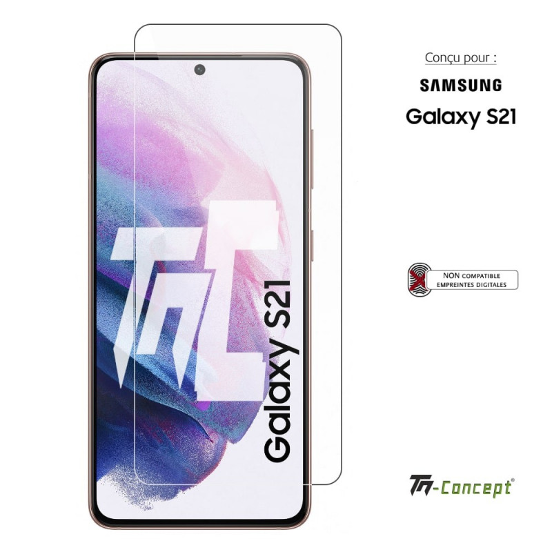 Samsung Galaxy S21 - Verre trempé TM Concept® - Gamme Crystal