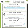 Oppo Find X2 Pro - Verre trempé 3D incurvé - TM Concept®