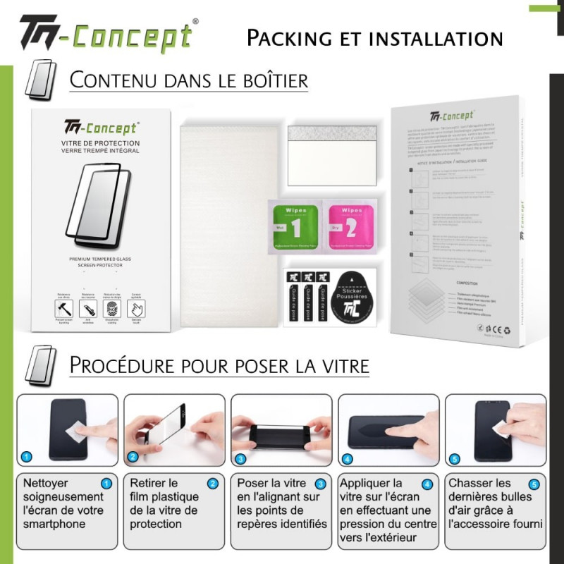 Phonecare - Verre Trempé 5D Full Cover Curved - Samsung Galaxy S21 Ultra 5G  - Protection écran smartphone - Rue du Commerce