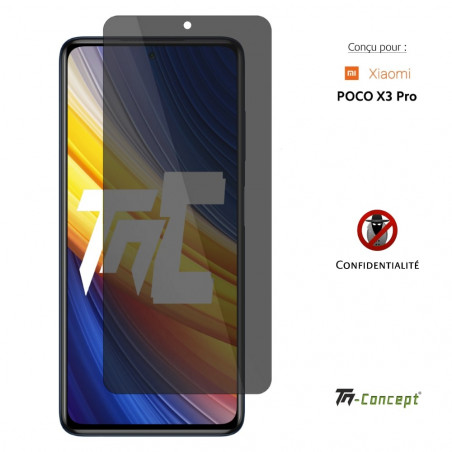 Xiaomi Poco X3 NFC - 4 Films Protection Verre trempé (écran + objectif)