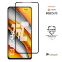 Xiaomi Poco F3 - Verre trempé intégral Protect Noir - adhérence 100% nano-silicone - TM-Concept®