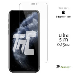 Apple iPhone 11 Pro - Verre trempé Ultra Slim 0,15 mm - TM Concept® - image couverture