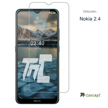 Nokia 2.4 - Verre trempé TM Concept® - Gamme Crystal