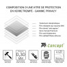 Huawei Honor 20 Pro- Verre trempé Anti-Espions - TM Concept® - composition du  verre trempé
