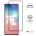Samsung Galaxy S10 Lite - Verre trempé intégral Protect Noir - adhérence 100% nano-silicone - TM-Concept®