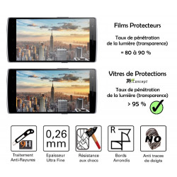OnePlus One - Vitre de Protection Crystal - TM Concept®