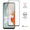OnePlus Nord N100 - Verre trempé intégral Protect Noir - adhérence 100% nano-silicone - TM-Concept®