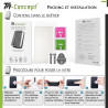Samsung Galaxy S22 - Verre trempé Anti-Espions - Intégral Privacy - TM Concept®