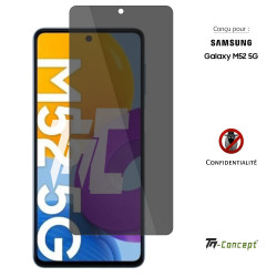 Samsung Galaxy M52 5G - Verre trempé Anti-Espions - TM Concept®
