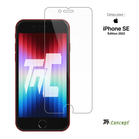 Apple iPhone SE (2022) - Verre trempé TM Concept® - Gamme Crystal