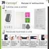 Samsung Galaxy S21 FE 5G - Verre trempé Anti-Espions - Intégral Privacy - TM Concept®