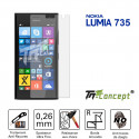 Nokia Lumia 735 - Vitre de Protection Standard Premium - TM-Concept® - Verre trempé