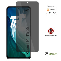 Xiaomi Mi 11i 5G - Verre trempé Anti-Espions - TM Concept®